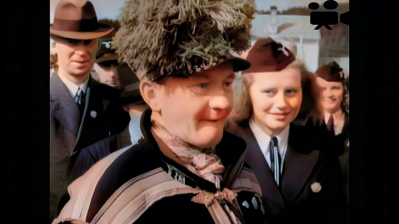 NORWAY 1943 nr. 17 Filmavisen, 06. September In 4K Color.