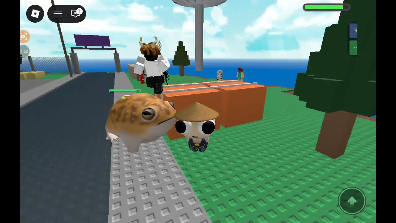 Cimol main natural disaster sama kodok :)