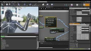 UE4 Metahuman control by Leap motion.