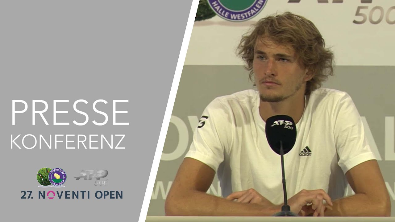 Pressekonferenz mit Alexander Zverev 17 06 19 | 27. NOVENTI OPEN