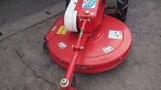 オーレック オートモア 歩行式芝刈り機 AM61B - YouTube