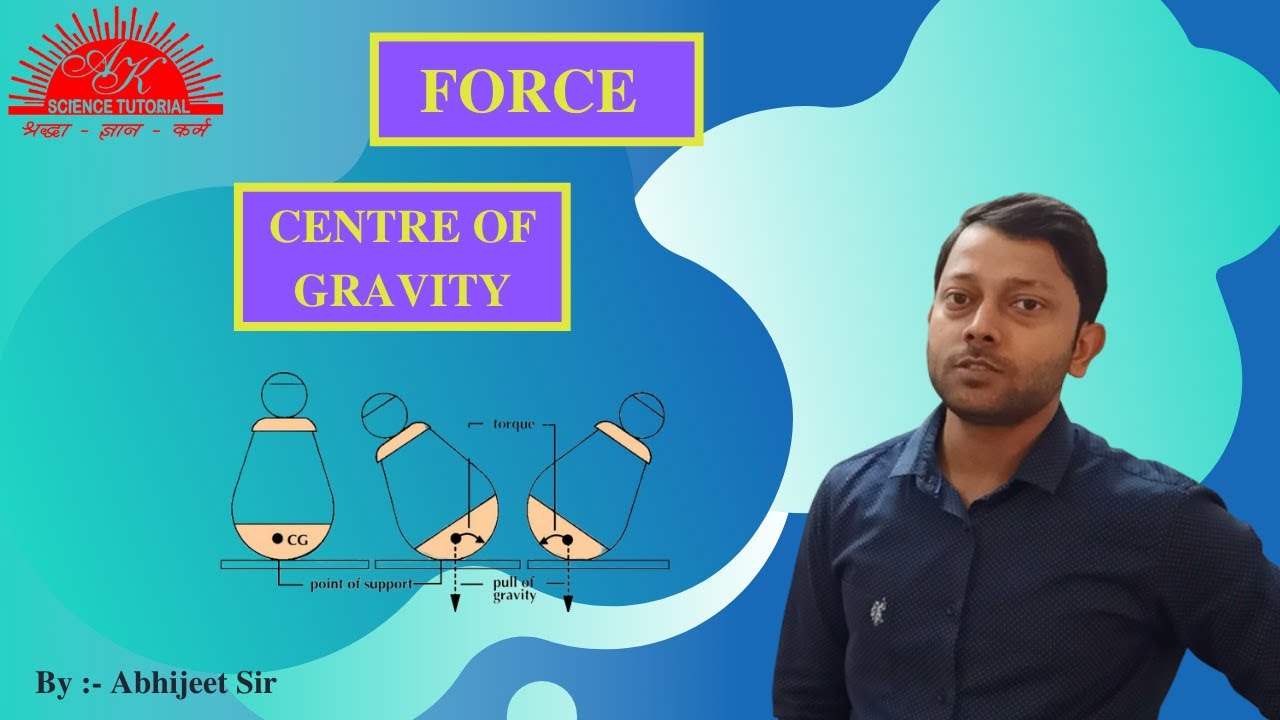 Force 3 | ICSE | PHYSICS 10 | Centre of Gravity & Examples - YouTube