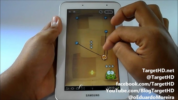 GAMEPLAY ANDROID - POU O SEU BICHINHO VIRTUAL - SAMSUNG GALAXY TAB P6210 -  PT-BR - BRASIL 