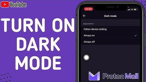 How To Turn On Dark Mode On Your Proton Mail Account 2025