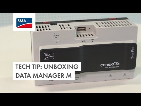 Tech Tip: Unboxing Data Manager M (en)