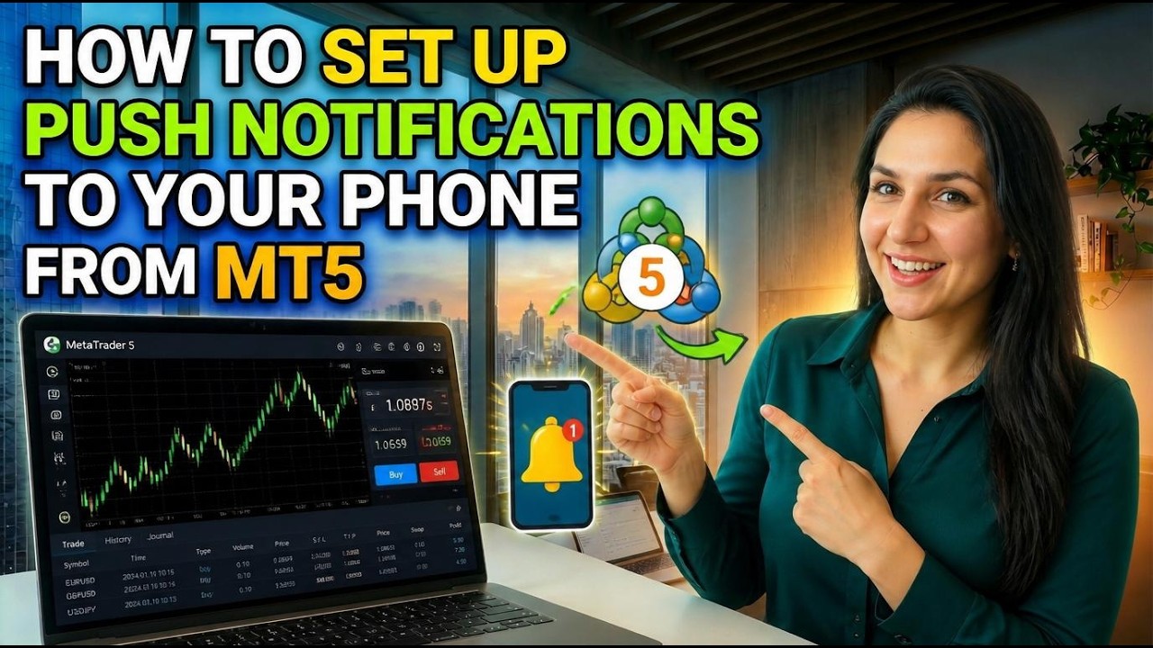 How to Set Up Push Notifications to Your Phone From MT5 - YouTube