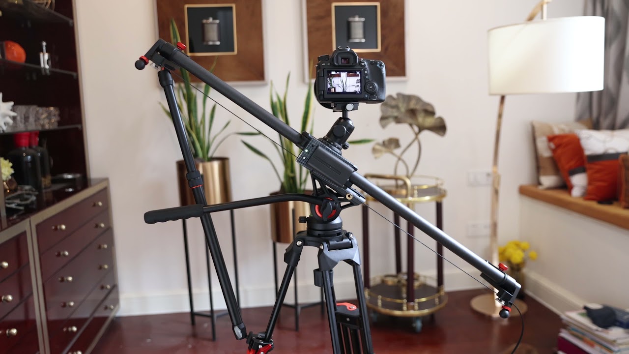 COMAN Electric Tracking Slider, Camera Video zipper sliders wireless control Sliders Motorized