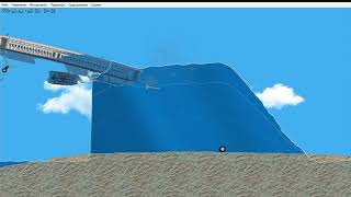 floating sandbox разрушение титаника и самолёта
