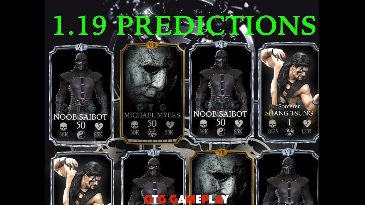 MKX MOBILE 1.19 CHARACTER PREDICTIONS!