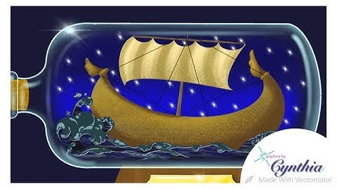 Argo In The Bottle - Animated GIF - Procreate Timelapse