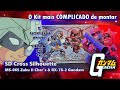 O Kit mais COMPLICADO de MONTAR [SD Cross Silhouette - RX78-2 Gundam &amp; MS06S Zaku II Char's]