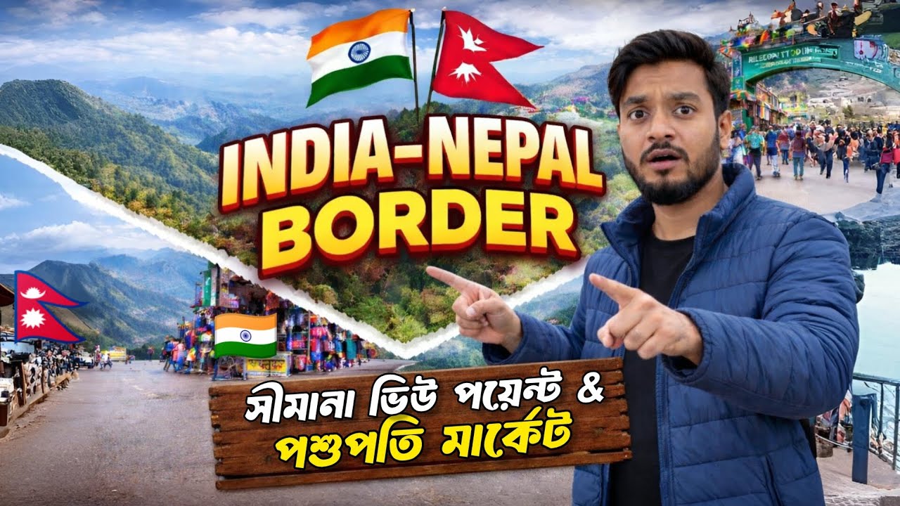 Nepal Border Pashupati Market 😱 | Darjeeling to Mirik | Simana View Point Experience