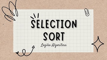 Selection Sort-Flowgorithm [Logika Algoritma]