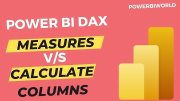 Measures and Calculated Columns || Beginners Guide to Power BI in 2021 #powerbi #powerbidax