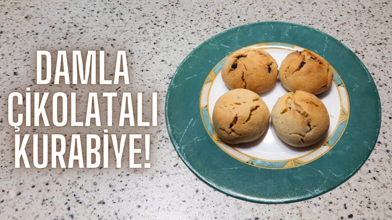 BU LEZZETE BAYILACAKSINIZ! DAMLA ÇİKOLATALI KURABİYE TARİFİ! Nasıl Yapılır? #kurabiye