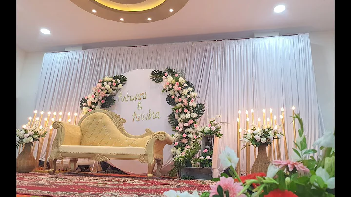 Ashwini Weds Anisha | Wedding Reception Setup | House of Events Ranchi