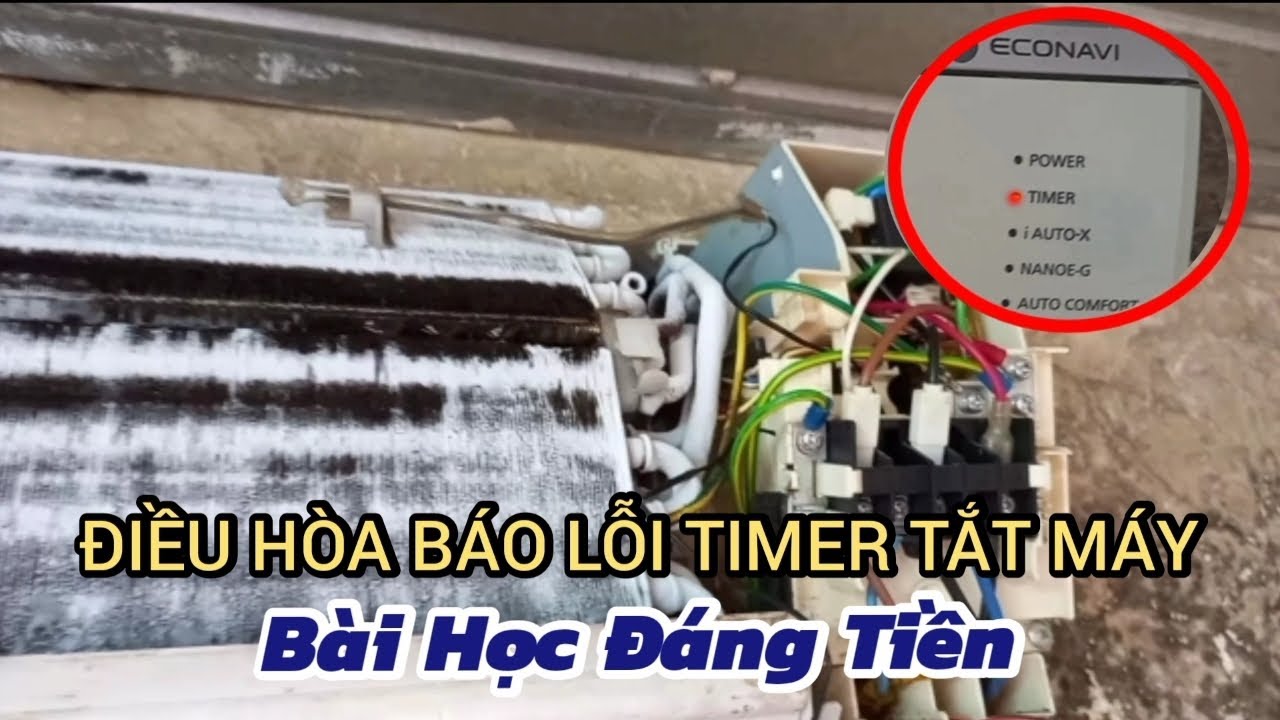Điều Hòa Báo Lỗi Timer | Cách Khắc Phục Đơn Giản Nhất - youtube