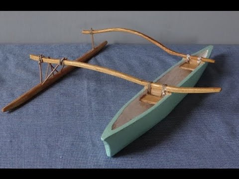 construction pirogue polynésienne