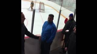 Hockey Parents Fight And Yell At Ref