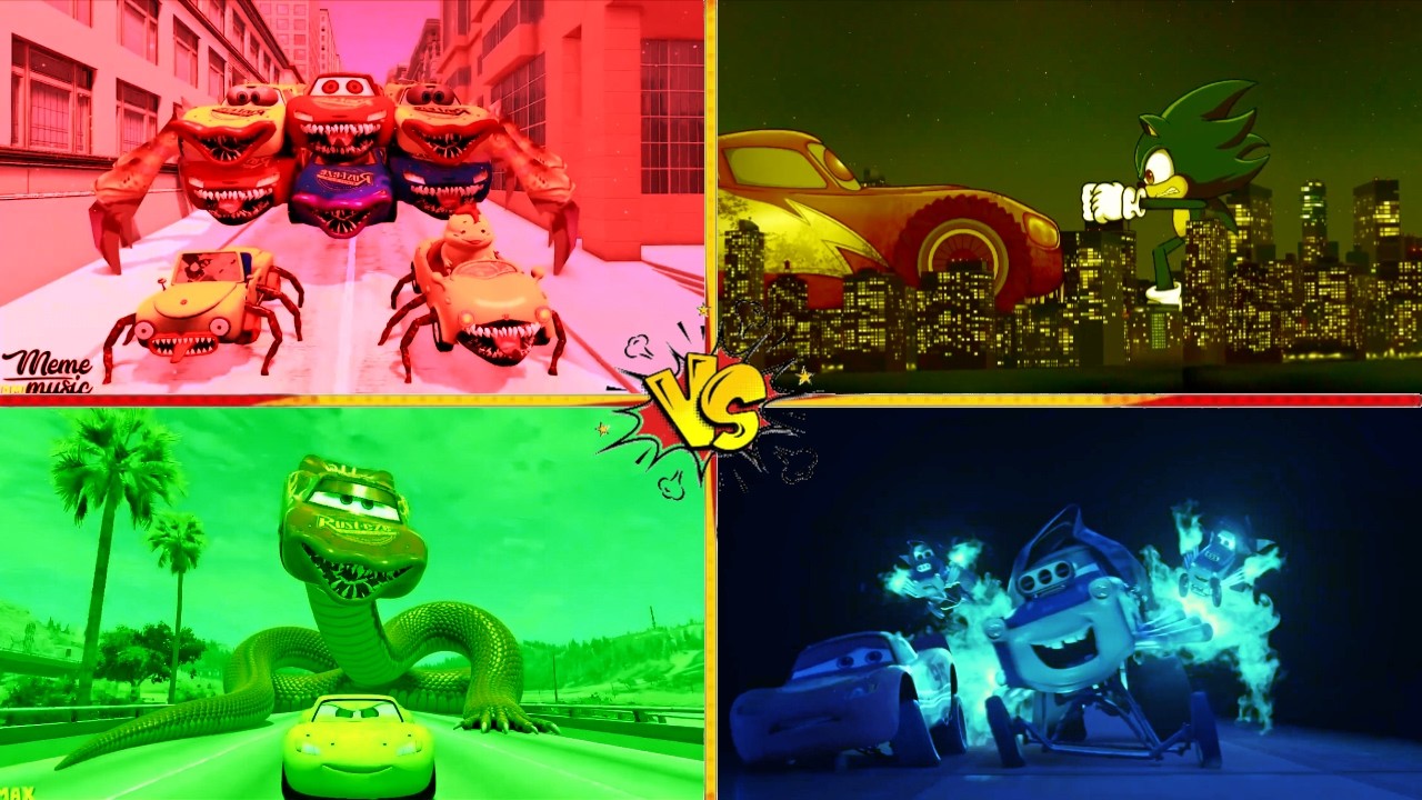 Lightning McQueen Eater - Coffin Dance Song (COVER)