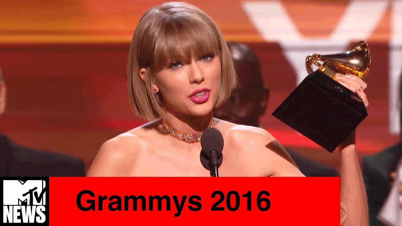 Grammys 2016 | Taylor Swift Disses Kanye West & More Memorable Moments | MTV News