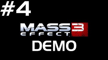 Mass Effect 3 - Demo Playthrough [HD] - Part 4 (Final) | DanQ8000