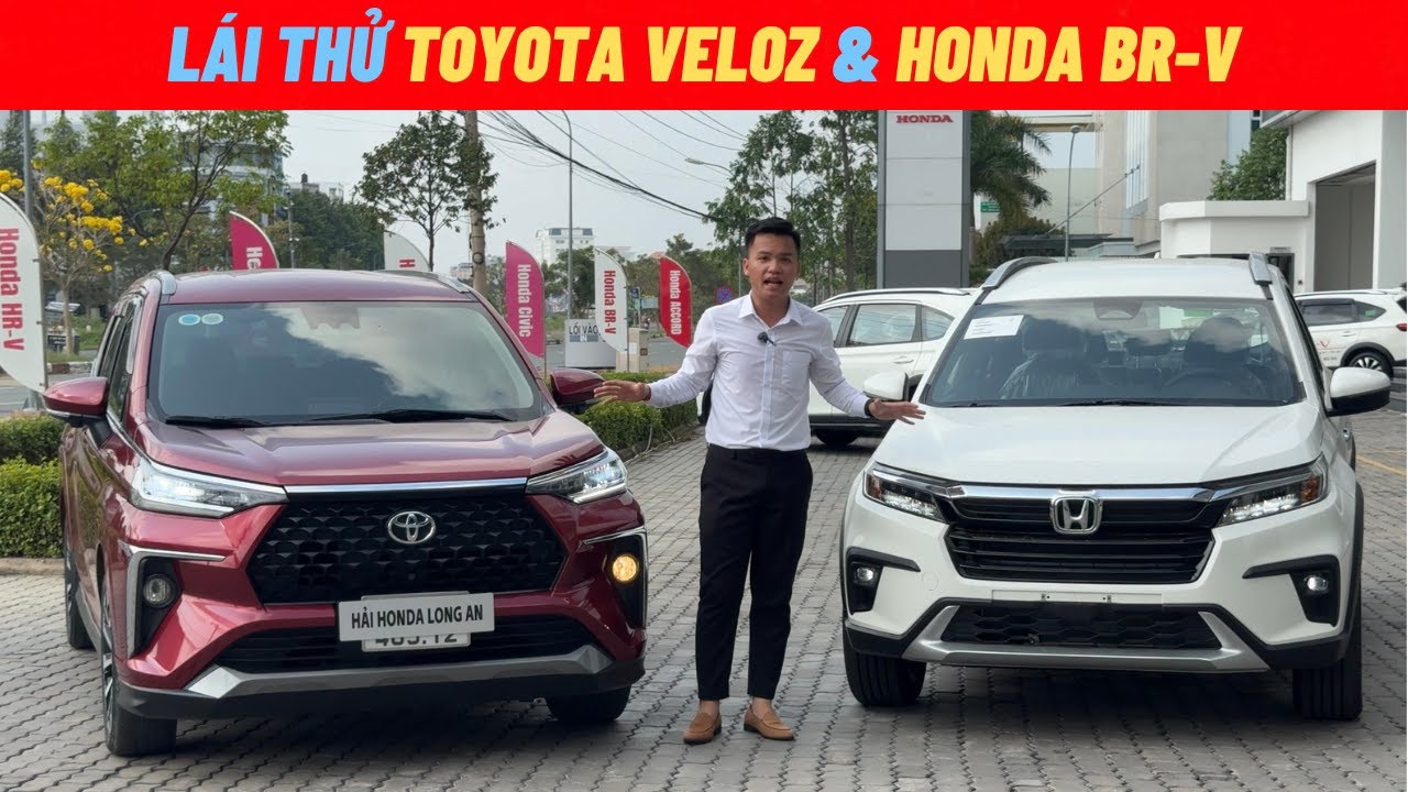 Lái thử Honda BR-V & Toyota Veloz | Nên chọn Honda BRV hay Toyota Veloz | Tài chính 700tr mua xe nào