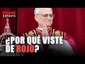 LITURGIA V -  La RAZÓN por la que el PAPA viste de ROJO ante Jefes de ESTADO