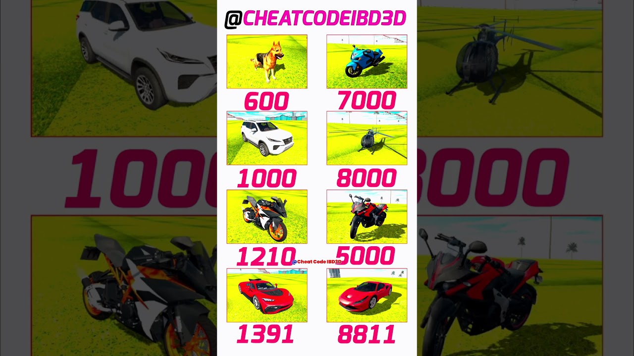 Real code 💥 Indian bike driving 3d all new cheat code update + plugin cheat code 