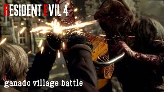 Resident Evil 4 Remake OST - Ganado Village Battle