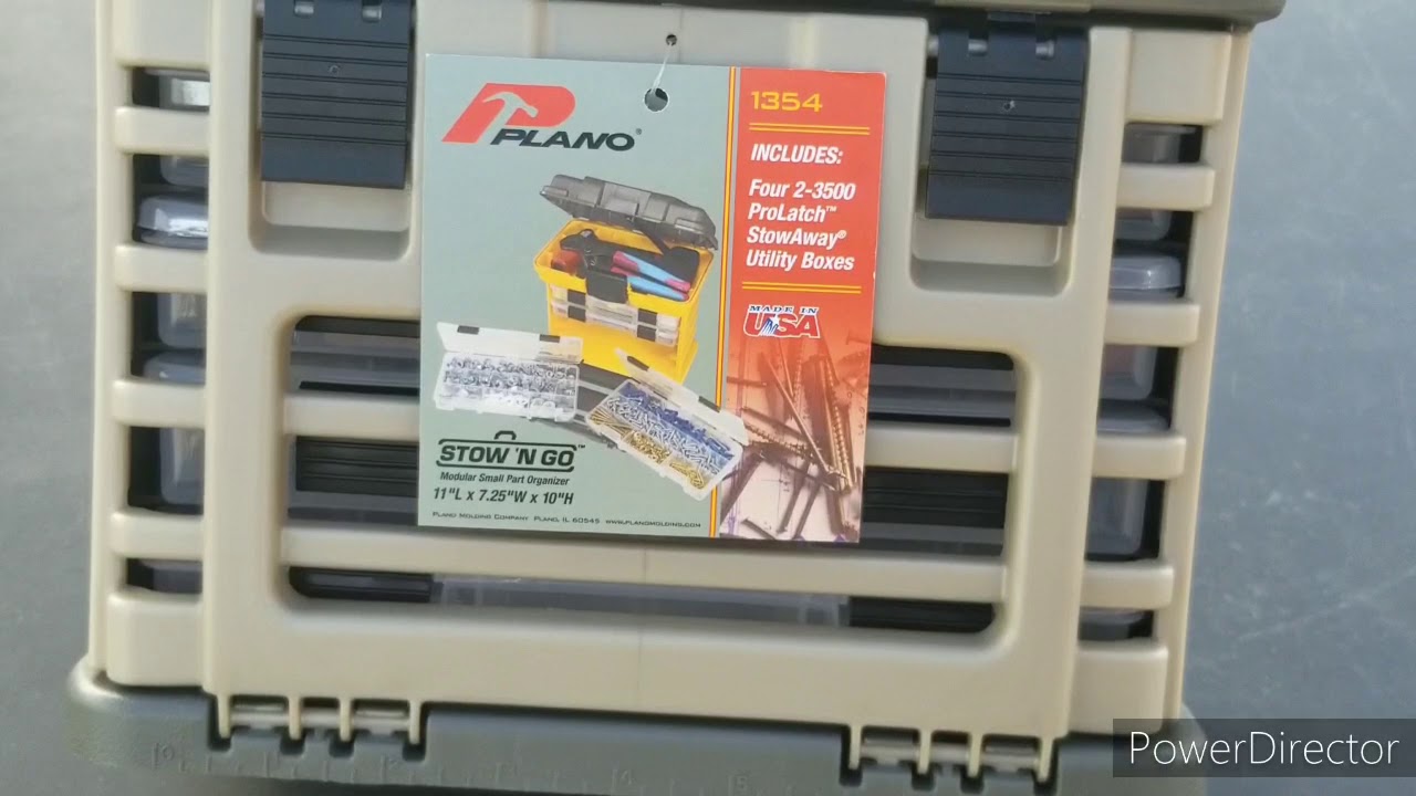 Plano Stow N Go Small Part Organizer - YouTube