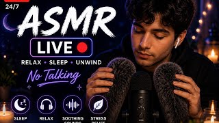 🔴 LIVE ASMR 🎧 | Relaxing Sleep Sounds | No Talking