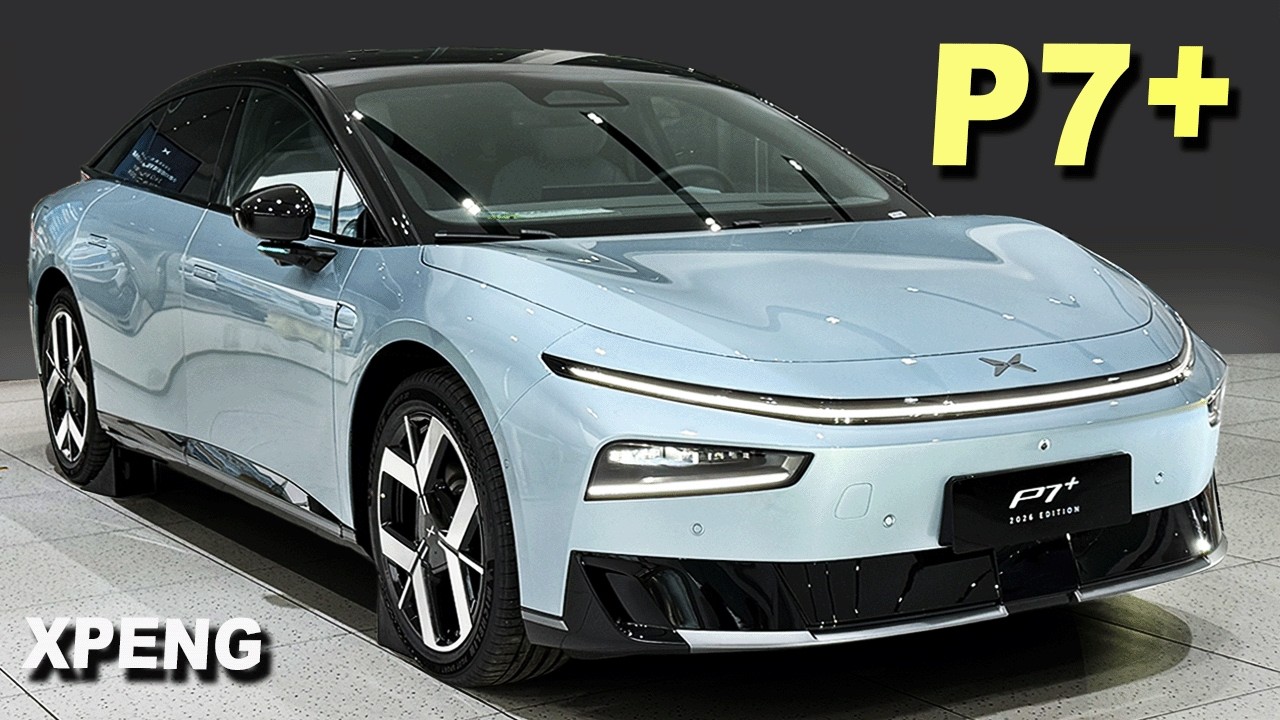 2026 Xpeng P7+ | 1550km Range Luxury EV Fastback Full Tour