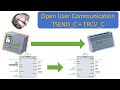 TIA Portal: Open User Communication TSEND_C + TRCV_C / Easiest PLC-PLC Communication