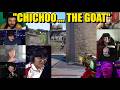 Valorant Streamers React to Chichoo's INSANE 1v2 After NoMan's OP Whiffs