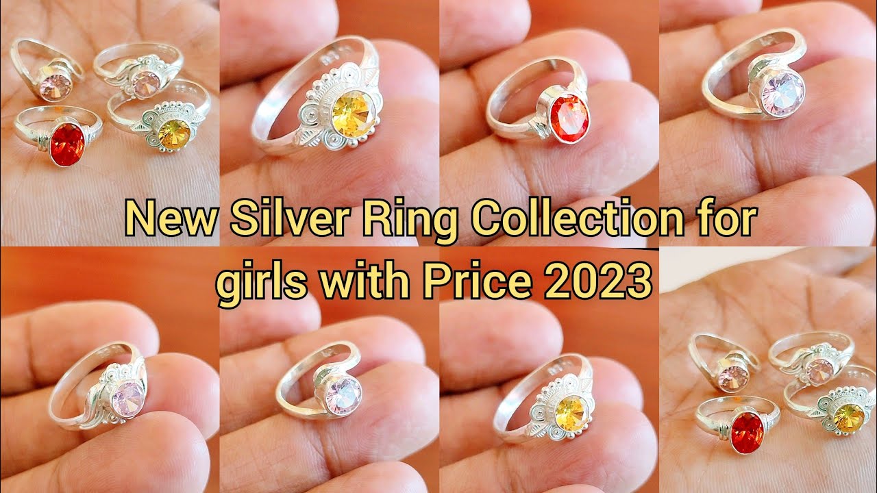 Silver ring designs with price/Silver ring designs for girls with Price
