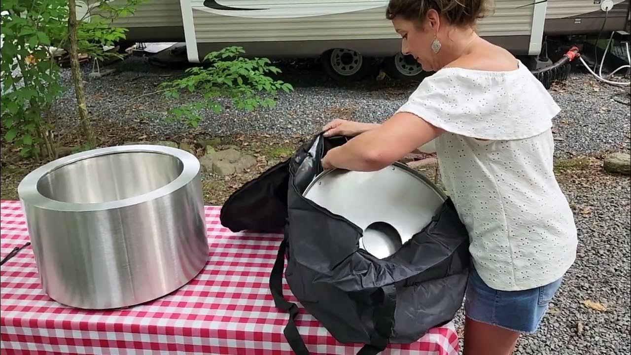 Aldi Belavi Stainless Steel Fire Pit anotherdejavu YouTube