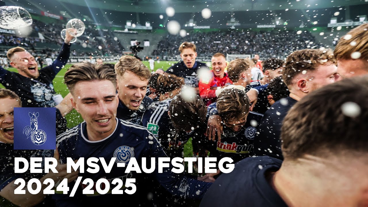 Unser Wiederaufstieg mit über 16.000 MSV-Fans in Gladbach | #MSVereint | ZebraTV | 25.04.2025