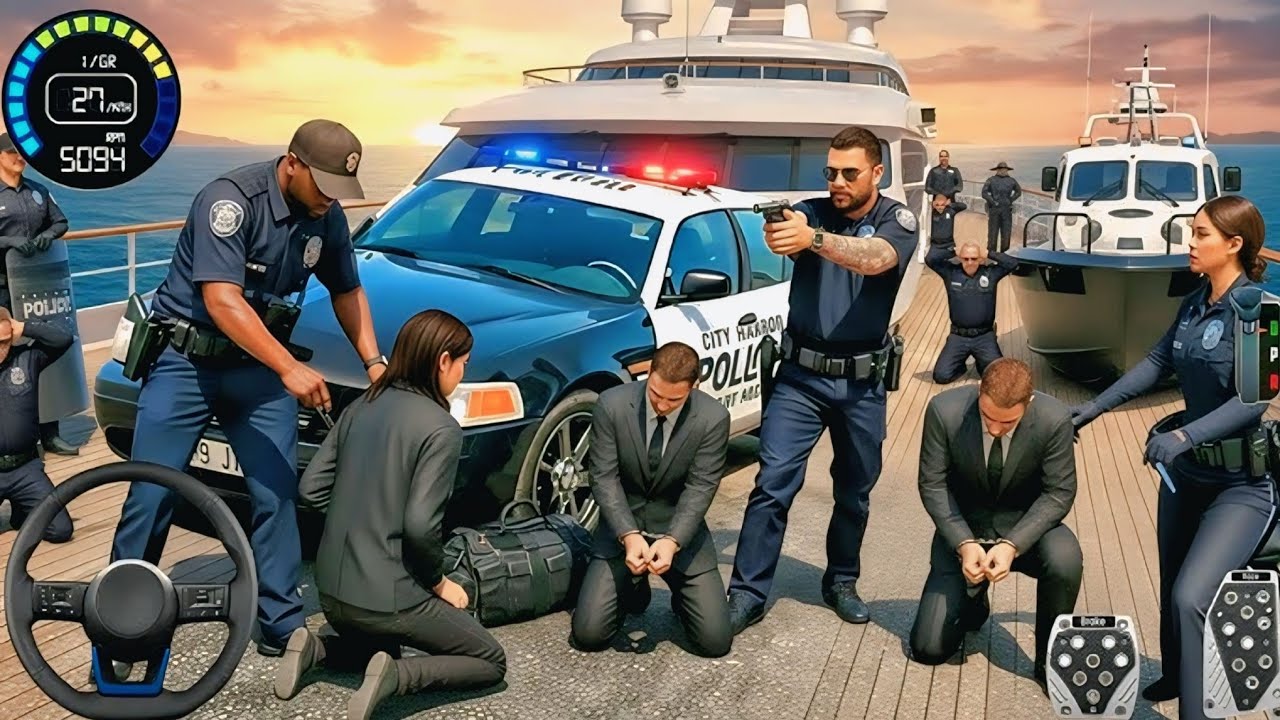 Police Car Driving Chase Simulator 3D - Real Multi-Storey Cars Driver - Android GamePlay