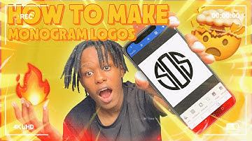 HOW TO MAKE MONOGRAM LOGOS | MOBILE TUTORIAL 2023
