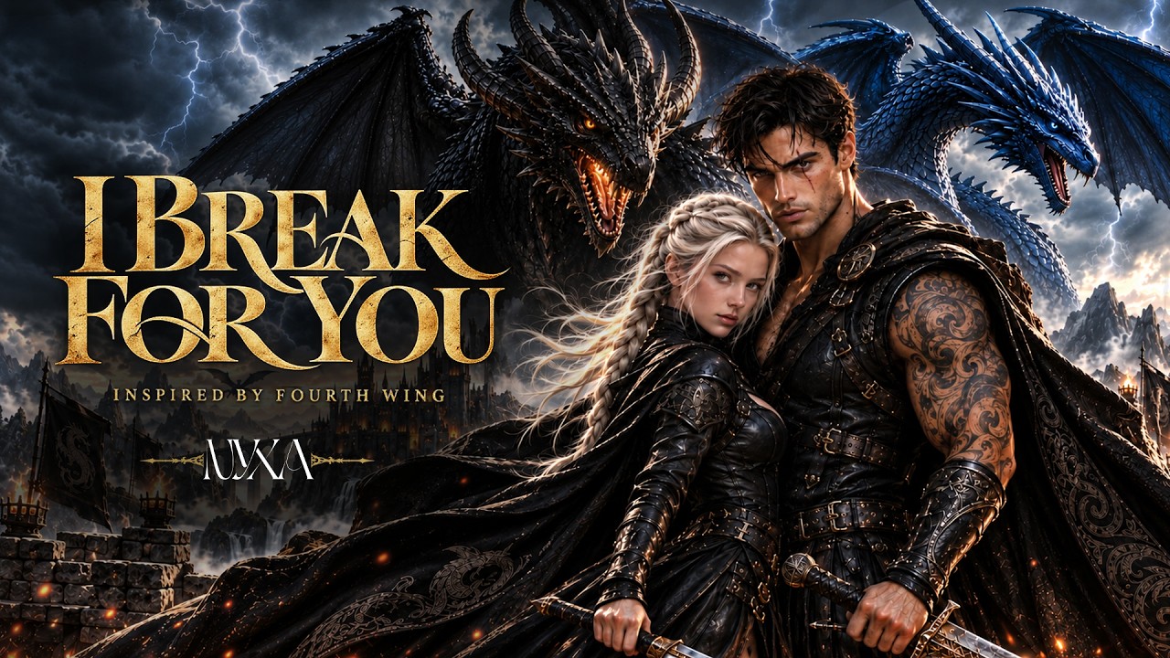 I BREAK FOR YOU | Fourth Wing Inspired Cinematic Music Video | Violet & Xaden | NYXA