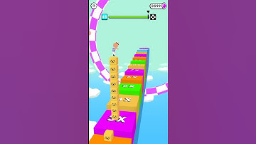 Cube Surfer Lvl - 45 #Shorts Android/ios