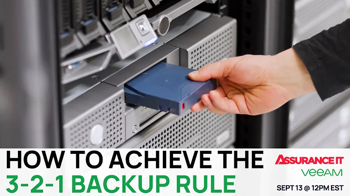 How to Achieve the 3-2-1 Backup Rule with Veeam Cloud Connect Backup | Part 3