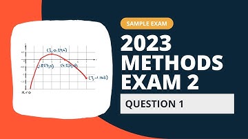 2023 Maths Methods Sample Exam 2 Solutions | Extended Response Question 1