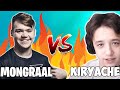 KIRYACHE ПРОТИВ MONGRAAL  | MONGRAAL ЖЕСТКО СГОРЕЛ ОТ KIRYACHE В АРЕНЕ ФОРТНАЙТ