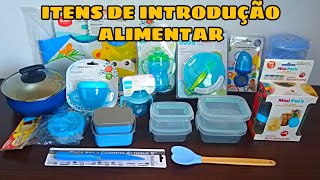 ITENS PARA INTRODUÇÃO ALIMENTAR DO BEBÊ | Sirlene Pinheiro