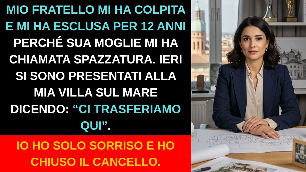 Mio fratello mi colpì e mi tagliò fuori per 12 anni perché sua moglie mi disse spazzatura. Ieri…