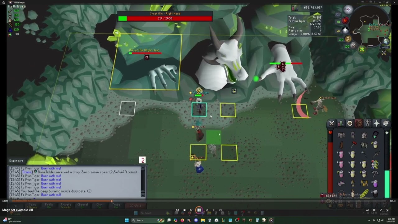 How to Mage set and Mage skip at COX