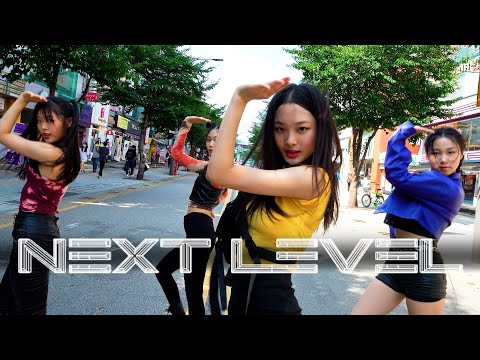 [짤킹] aespa(에스파) &amp;#39;Next Level&amp;#39; Dance Cover 커버댄스 @신촌연세로｜K-POP IN PUBLIC｜[BLACK DOOR 블랙도어]