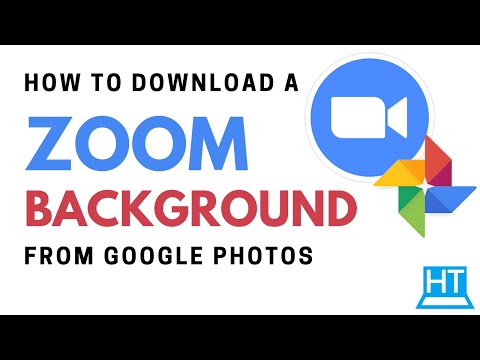 Video How to Download a Zoom Background from Google Photos - youtube
